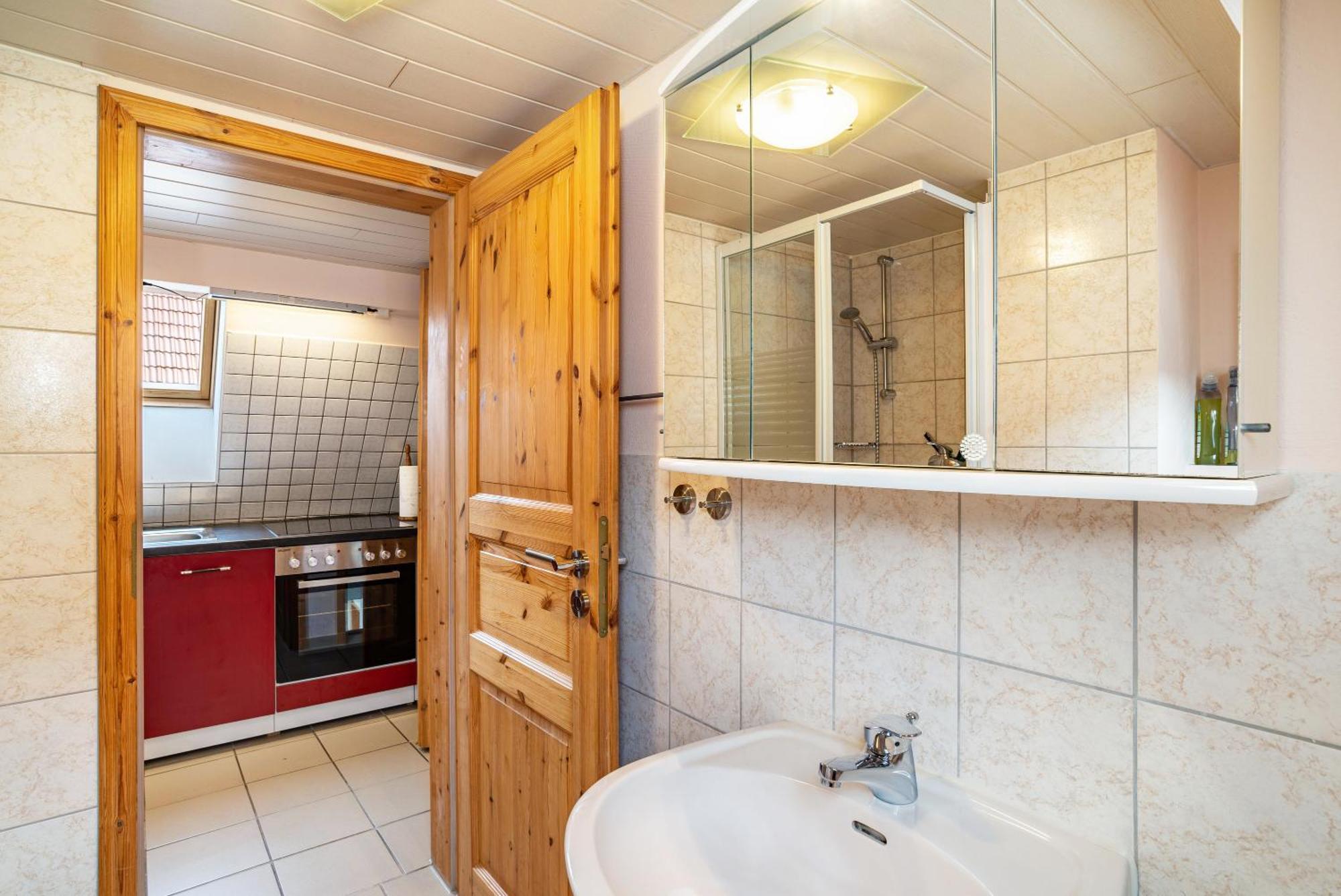 Ferienwohnung Blaues Haus Ubstadt-Weiher Luaran gambar