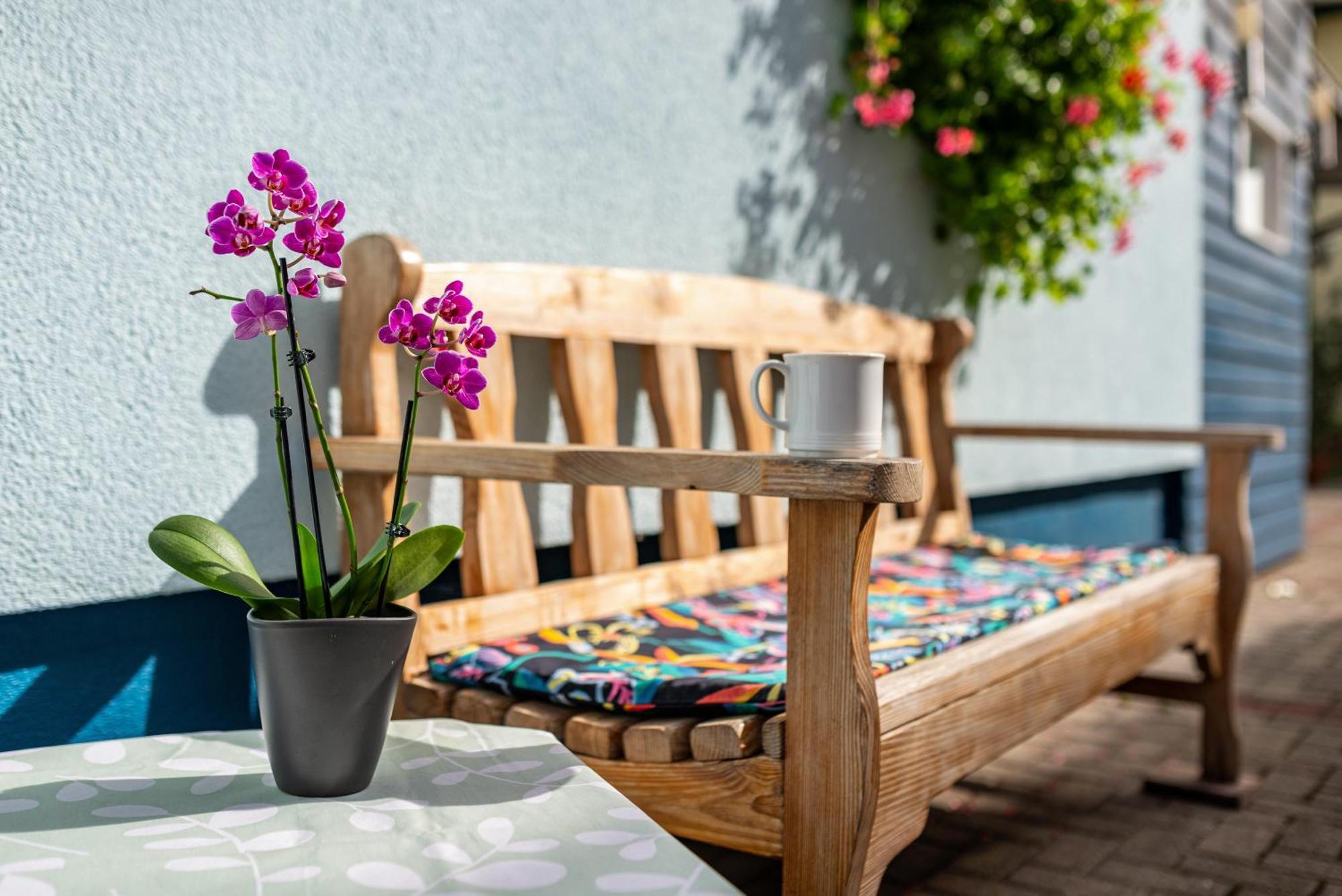 Ferienwohnung Blaues Haus Ubstadt-Weiher Luaran gambar