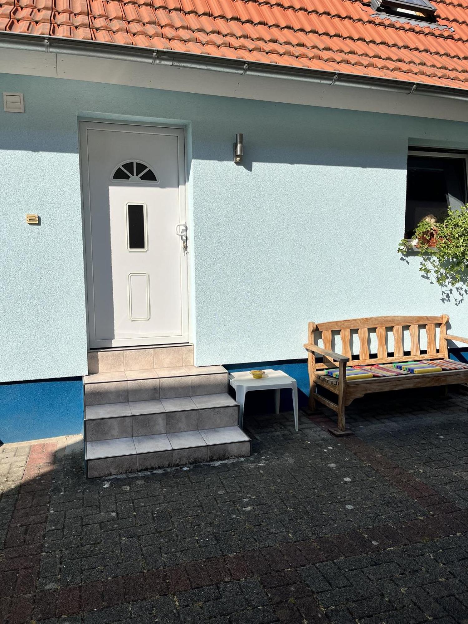Ferienwohnung Blaues Haus Ubstadt-Weiher Luaran gambar